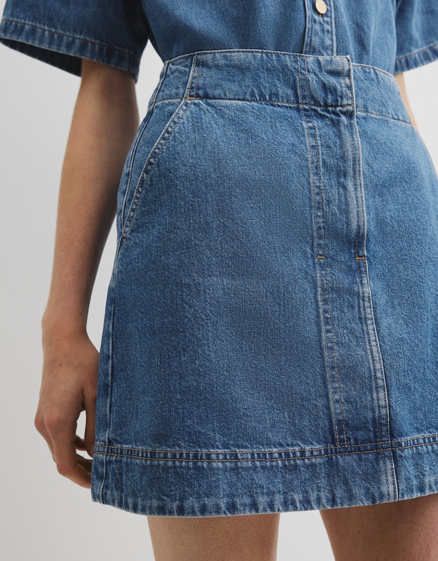 Country Road - Denim Mini Skirt