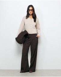 AERE - Sadie Merino Wool Cardigan