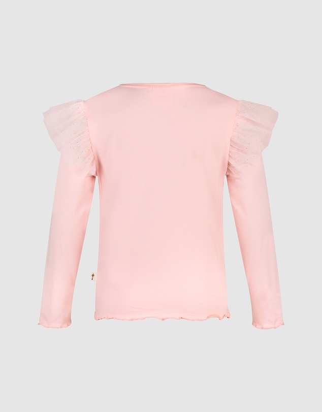 Fleur Harris - 'Days of Enchantment' Bow Tee in Peach