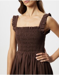 The Fated - Noa Shirred Dress