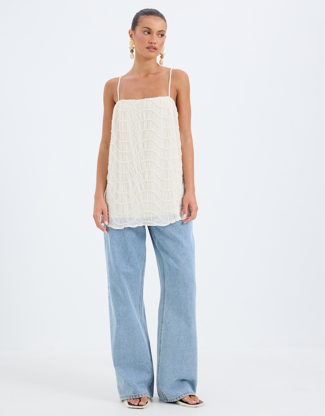 Calli - Olympia Textured Tunic Top