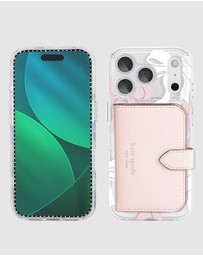 Kate Spade - Kate Spade Tied With A Bow MagSafe Wallet Bundle for iPhone 17 Pro