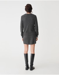 Forcast - Andie Cable Knit Jumper