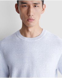 COS - Knitted Linen-Cotton T-Shirt
