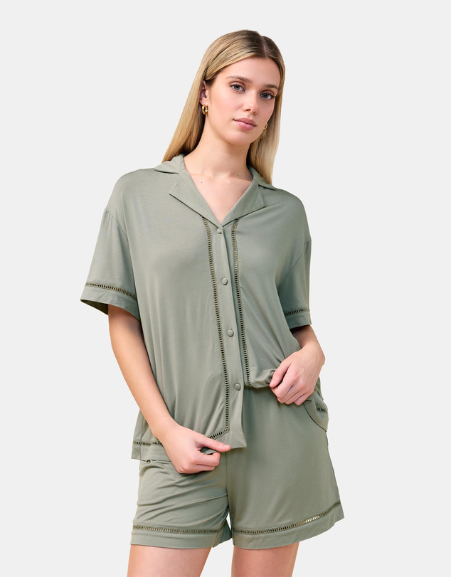 Gingerlilly - Helena Short Bamboo PJ Set