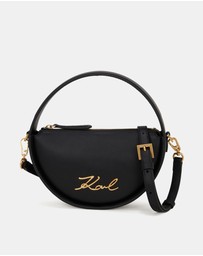 Karl Lagerfeld - K/Signature Round Crossbody Bag