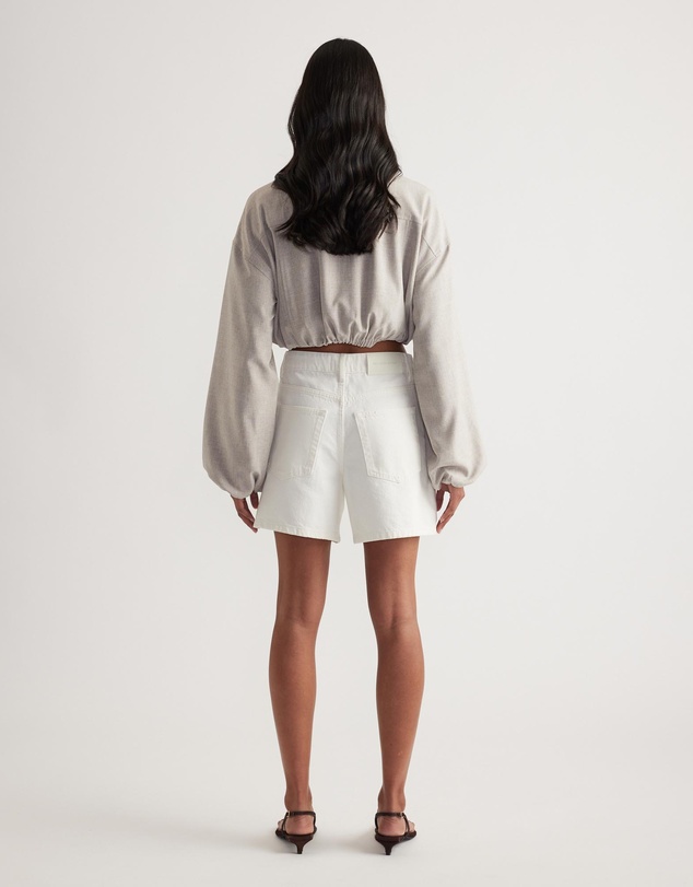 Decjuba - Abigail A-line Denim Shorts