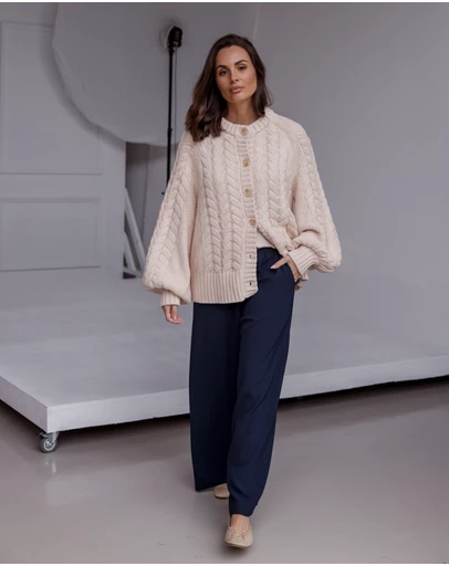 ALEXANDRA - Haven Cardigan Beige