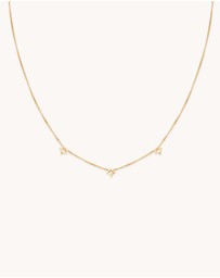 Astrid & Miyu - Cosmic Star Charm 18ct Gold Plated Necklace