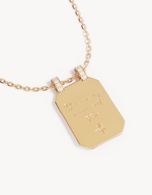 By Charlotte - My Moon and Stars Necklace