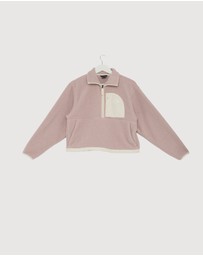 Revibe - Repaired The North Face Yumiori Off Peak Half Zip Jacket - AU 6