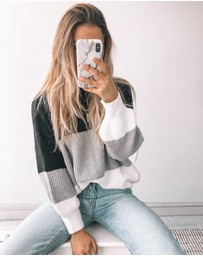 Esther & Co - Brandy Knit - Black
