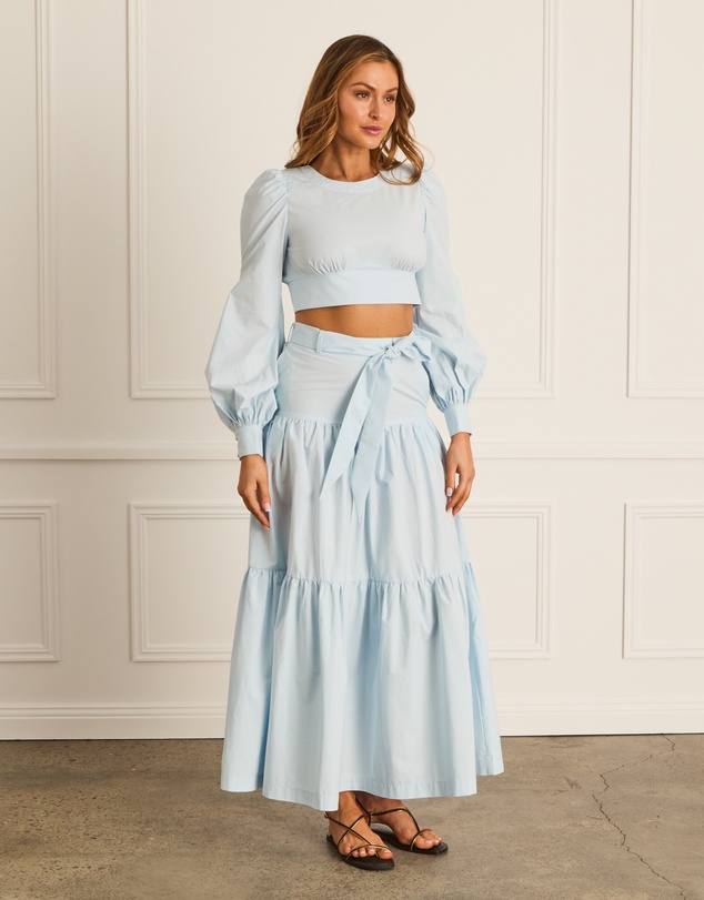 Heaven Australia - Mist Tia Maxi Skirt