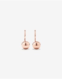 Michael Hill - 7mm Euroball Earrings in 10kt Rose Gold