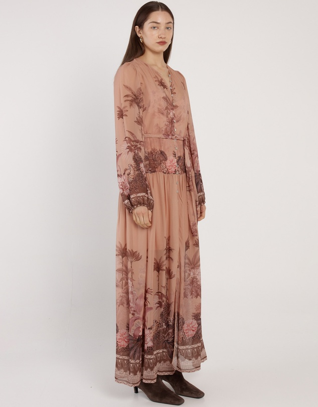 Fate + Becker - Romy Long Sleeve Maxi Dress