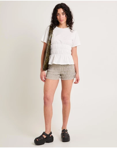 Subtitled - Gabby Gingham Bloomer Shorts