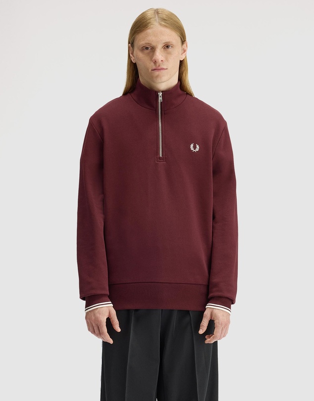 Fred Perry - Half Zip Sweatshirt