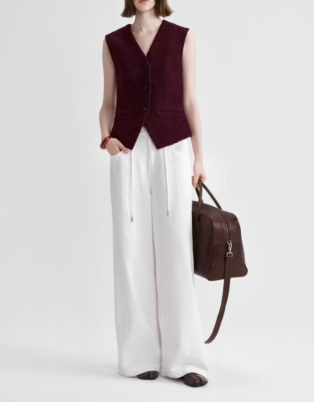 Glamorous - Vintage old money style tweed vest