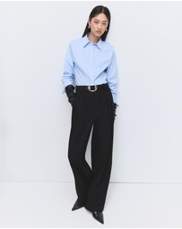 M.N.G - Slim-Fit Poplin Shirt