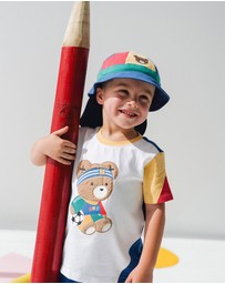 Huxbaby - Hux Soccer Star Spliced T-Shirt - Babies-Kids