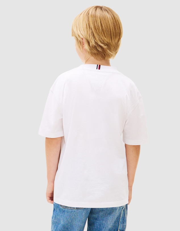 Tommy Hilfiger - Heritage Flag Print Jersey T-Shirt - Teens