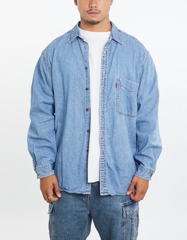 Vintage by The Real Deal - Pre Loved - Vintage 90s Levi's Denim Button Up Shirt
