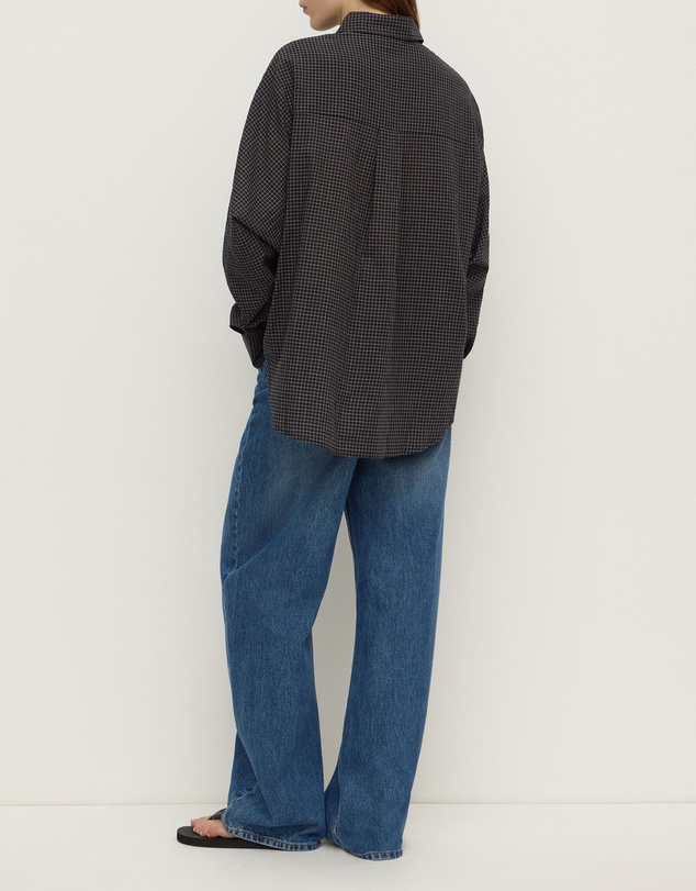 Assembly Label - Iris Check Shirt