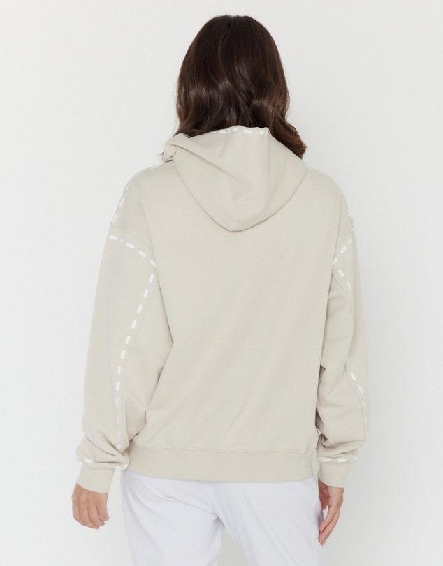 ALEXANDRA - Dashes Jumper Stone