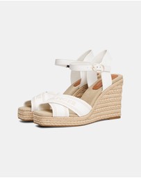 Tommy Hilfiger - Wedge Heel Espadrille Sandals - Women's