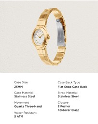 Michael Kors - Billie Gold Tone Analogue Watch