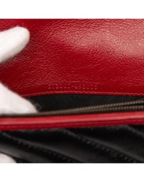Pre-Loved by Azura Reborn - Pre-Loved GG Marmont Matelasse Leather Torchon Wallet On Chain