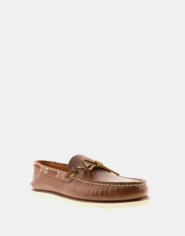 Sperry - Gold A/O One-Eye Leather Smooth Loafers - Men's