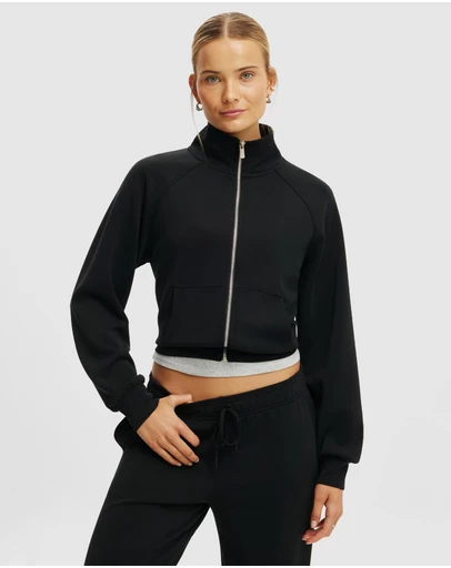 Cotton On Body Active - Ultimate Soft Funnel Neck Jacket