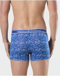 Mitch Dowd - Mitchdowd Mens 3 Pack Trunk in Shark Fin Print