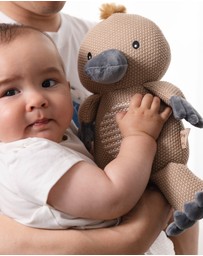 Living Textiles - Knitted Toy - Penny the Platypus