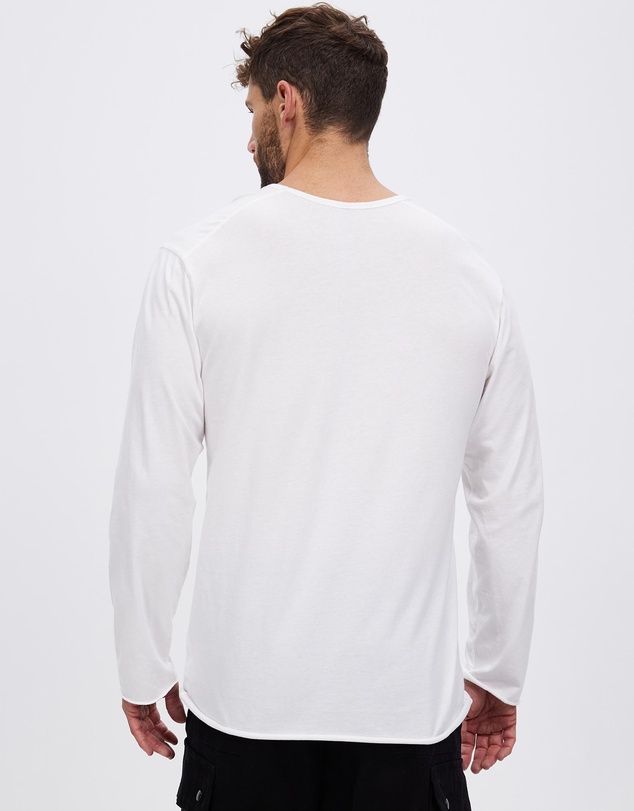 Surrounded By Ghosts - The Sapphirine Cotton Long Sleeve T-Shirt