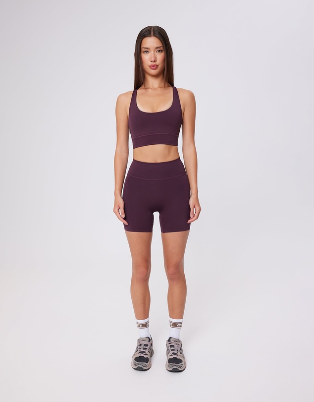 Upstate - Contour+ 5inch Pocket Bike Short - Merlot