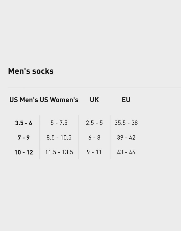 Puma - Classic Running Socks 1 Pack - Unisex