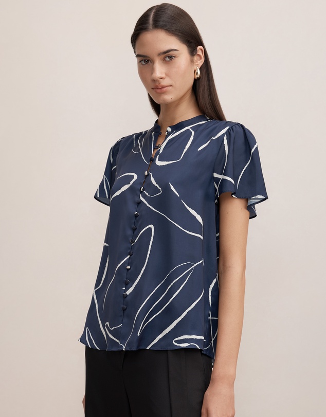 Forever New - Brodie Flutter Sleeves Blouse