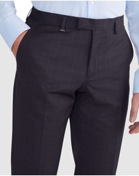 Van Heusen - Wool Tonal Glen Check Suit Pant