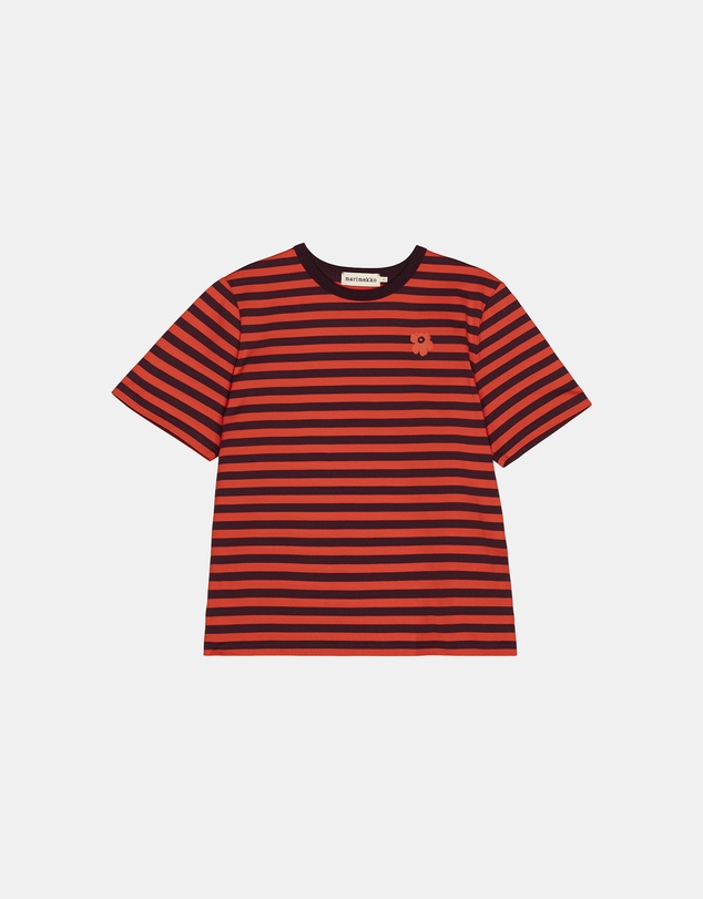 Marimekko - Tasaraita Unikko Kioski t-shirt