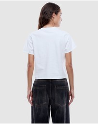 ENA PELLY - Rose Heart Relaxed Baby Tee