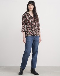 Seasalt - Seasalt Cornwall Black Wavecrest Shirt