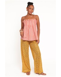 Petal & Pup - Jacinta Sequin Lace Pant - Mango