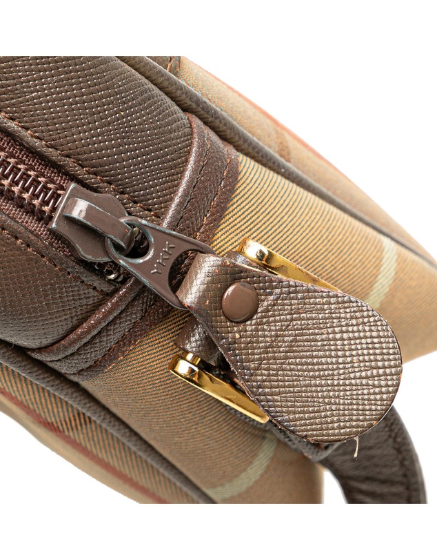 Pre-Loved by Azura Reborn - Pre-Loved Burberry Vintage Check Canvas Crossbody