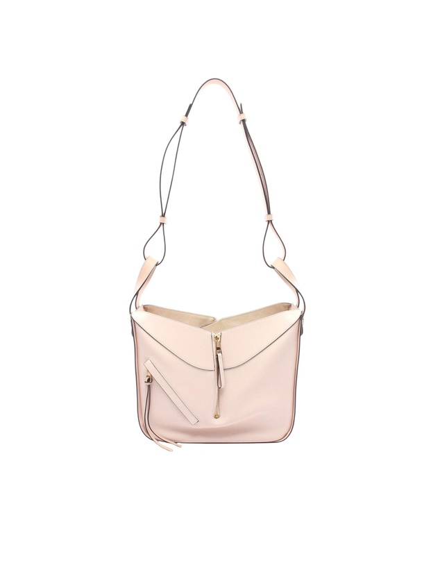 Pre-Loved by Azura Reborn - Pre-Loved Small Tricolor Leather Hammock Satchel
