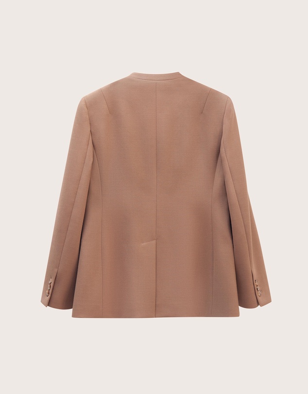 IDA+S - Sienna Wool Collarless Suit Jacket