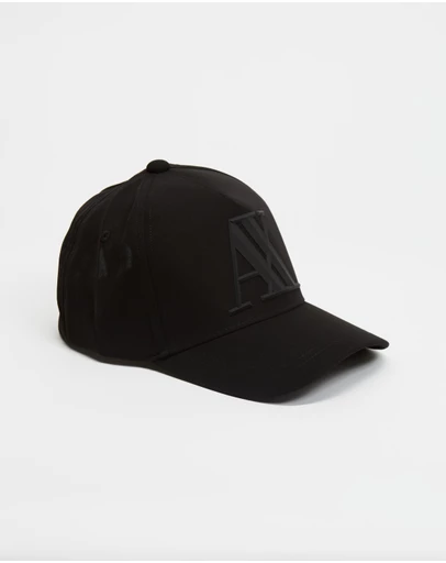 Armani Exchange - Rubber AX Baseball Cap