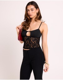 Alice In The Eve - Gwen Lace Singlet