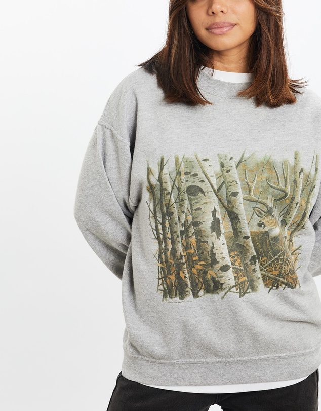 Vintage by The Real Deal - Pre Loved - Vintage 1996 Dear Wildlife Sweatshirt